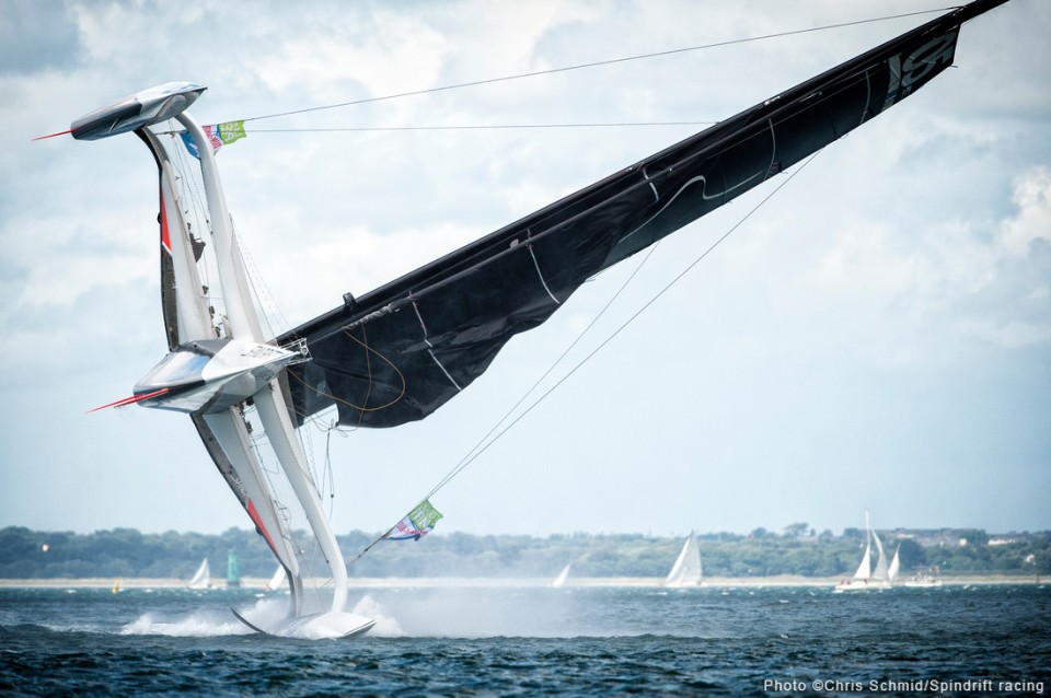Spindrift S Spectacular Capsize Sailing World